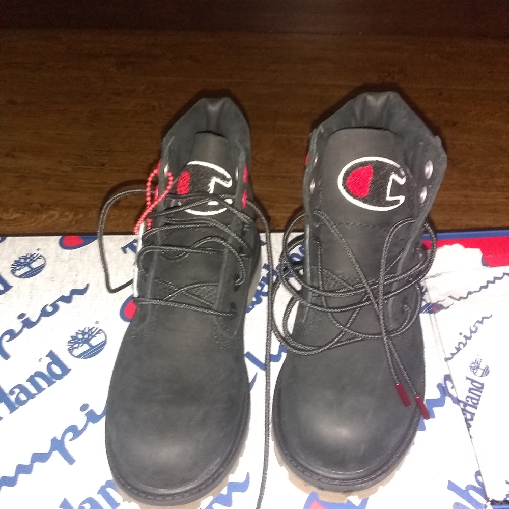 Timberland premium 6 inch water proof boot, black - Picture 3 of 8